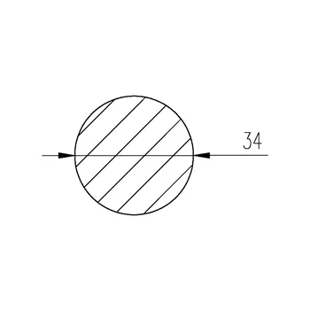 Ocel kruhová 34mm tažená AUTOMAT