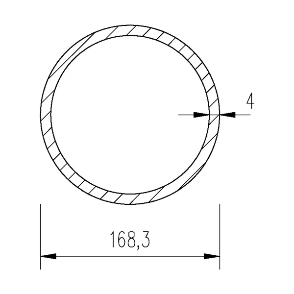 Trubka konstrukční 168,3x4