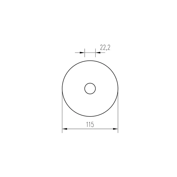 Kotouč lamelový 115/P 80 SLTR Lukas