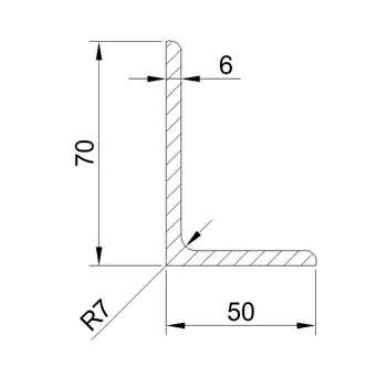 L 70x50x6