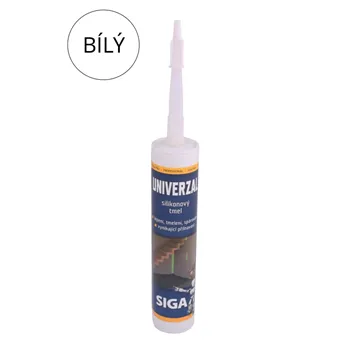 Silikon univerzální 310ml bílý SIGA PRO