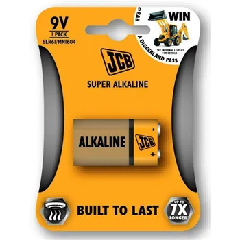 Baterie JCB SUPER 6LR61/ 9V