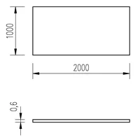 Hliníkový plech — AW 1050 A H24